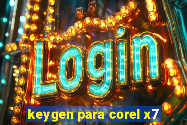 keygen para corel x7